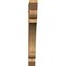 Ekena Millwork Olympic Slat Rough Sawn Bracket, Western Red Cedar, 6"W x 48"D x 48"H BKT06X48X48OLY06RWR - alternate 3